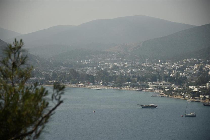 Bodrumda korkutan yangın