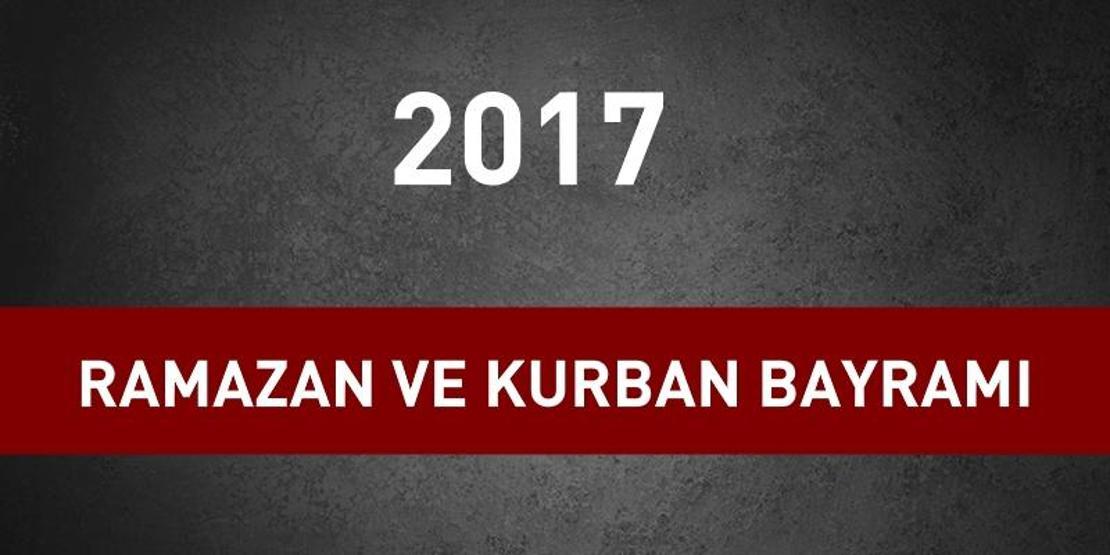 Ramazan ayı ne zaman başlıyor: İlk oruç hangi gün | Kurban Bayramı tatili