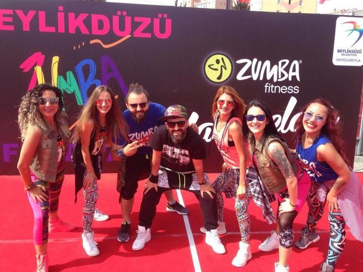Beylikdüzünde Zumba coşkusu