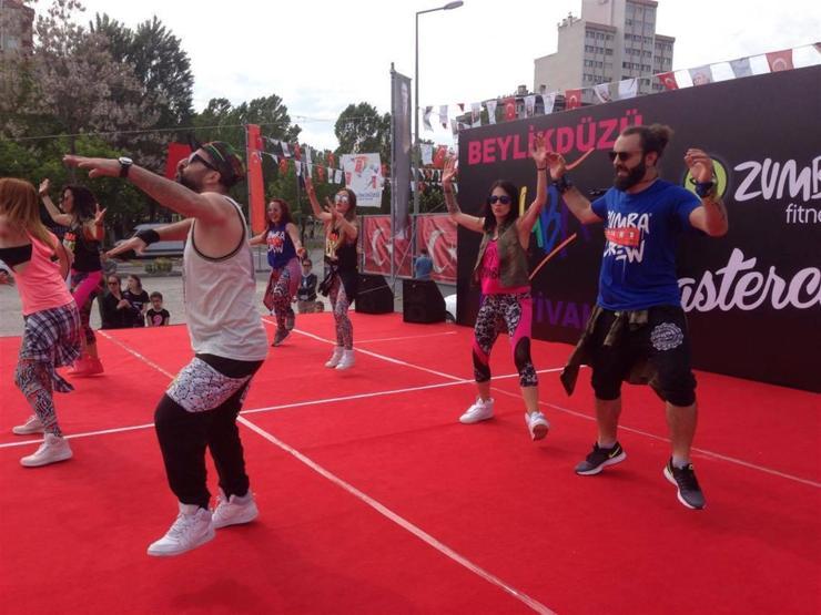 Beylikdüzünde Zumba coşkusu