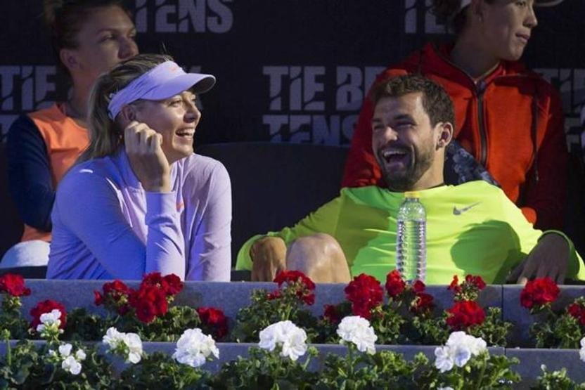 Sharapova ile Dimitrov arasında tehlikeli yakınlaşma