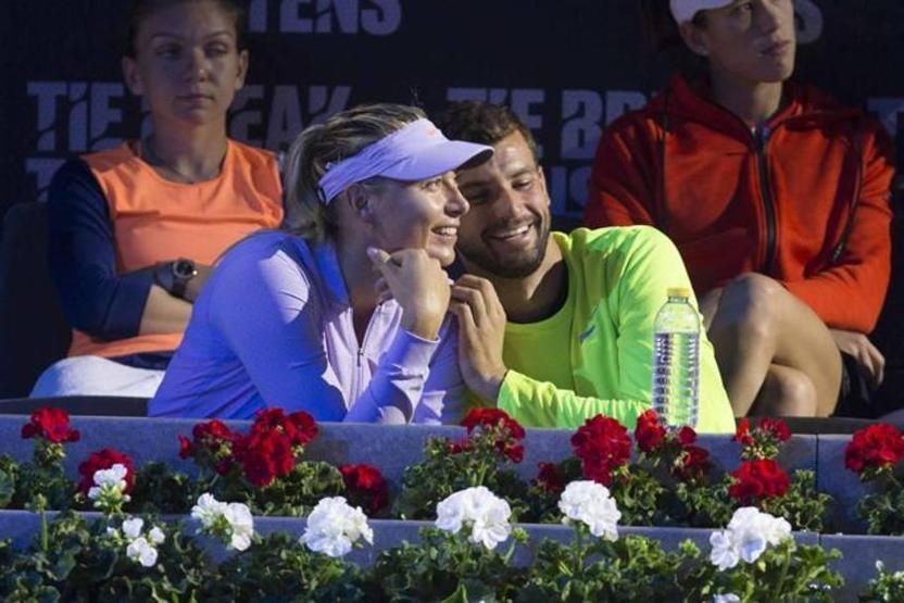 Sharapova ile Dimitrov arasında tehlikeli yakınlaşma