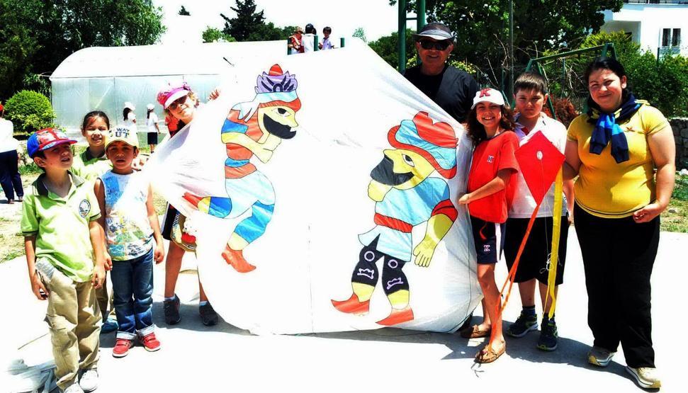 Gümbette uçurtma festivali