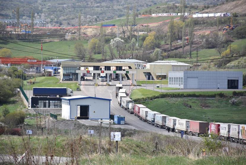 Türkgözü Sınır Kapısında radyasyon alarmı
