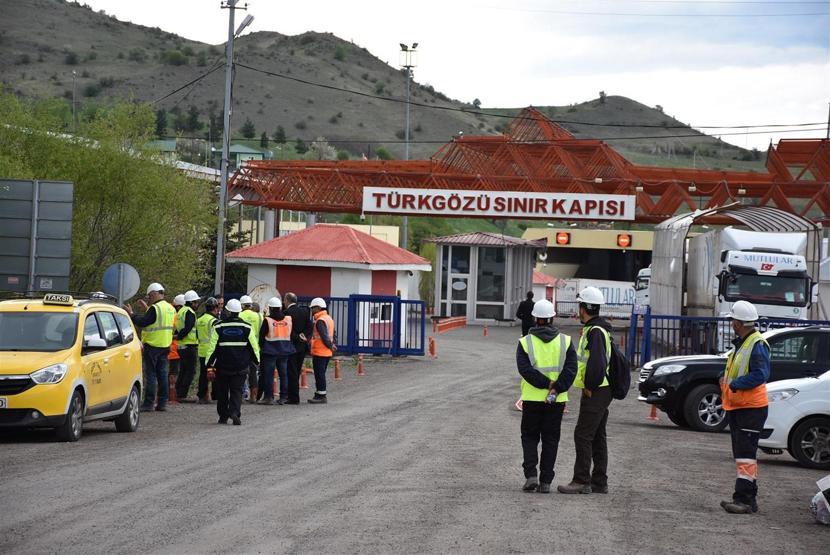 Türkgözü Sınır Kapısında radyasyon alarmı