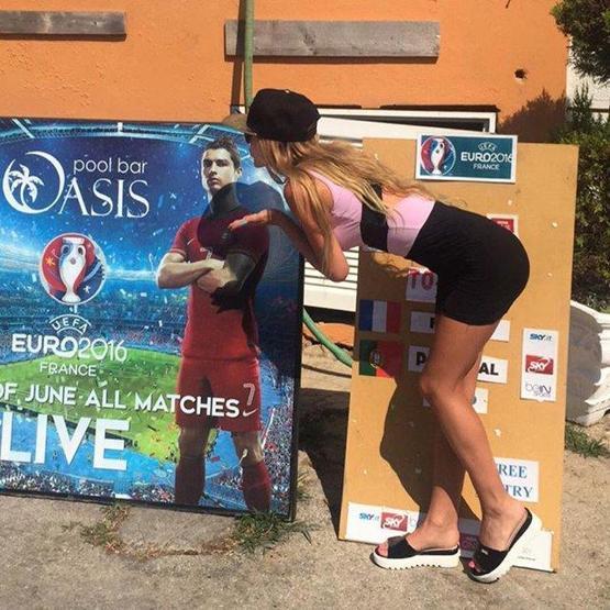 Cinti Horvath tam bir futbol tutkunu