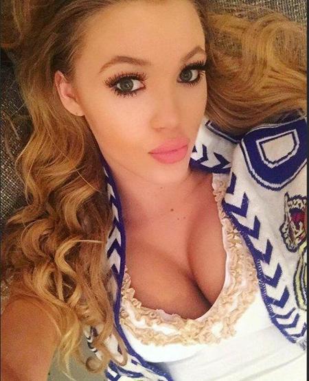 Cinti Horvath tam bir futbol tutkunu