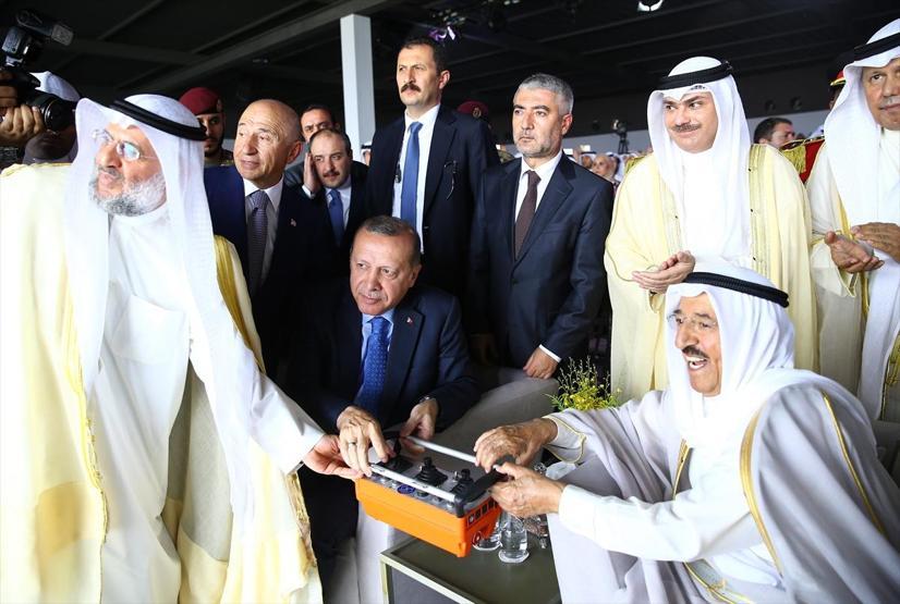 Erdoğan, Kuveytin yeni havalimanının temelini attı