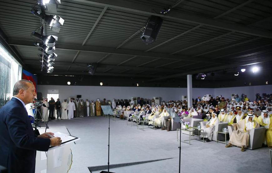 Erdoğan, Kuveytin yeni havalimanının temelini attı