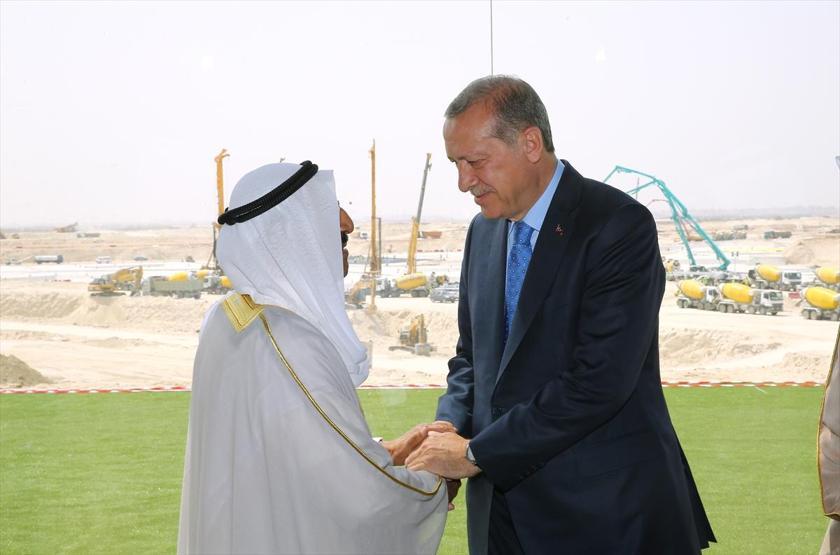 Erdoğan, Kuveytin yeni havalimanının temelini attı
