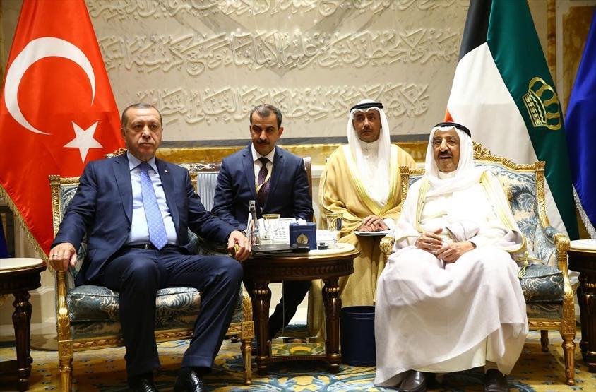 Erdoğan, Kuveytin yeni havalimanının temelini attı