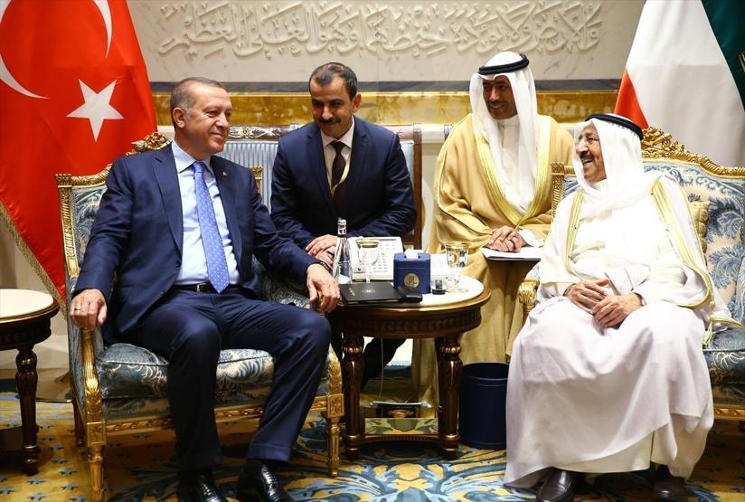 Erdoğan, Kuveytin yeni havalimanının temelini attı