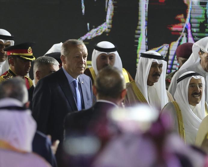 Erdoğan, Kuveytin yeni havalimanının temelini attı