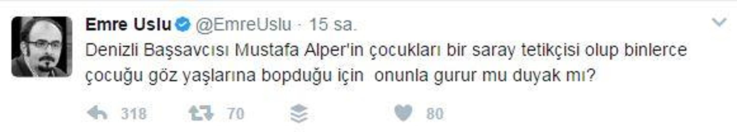 Firari FETÖcü Emre Usluya tepki