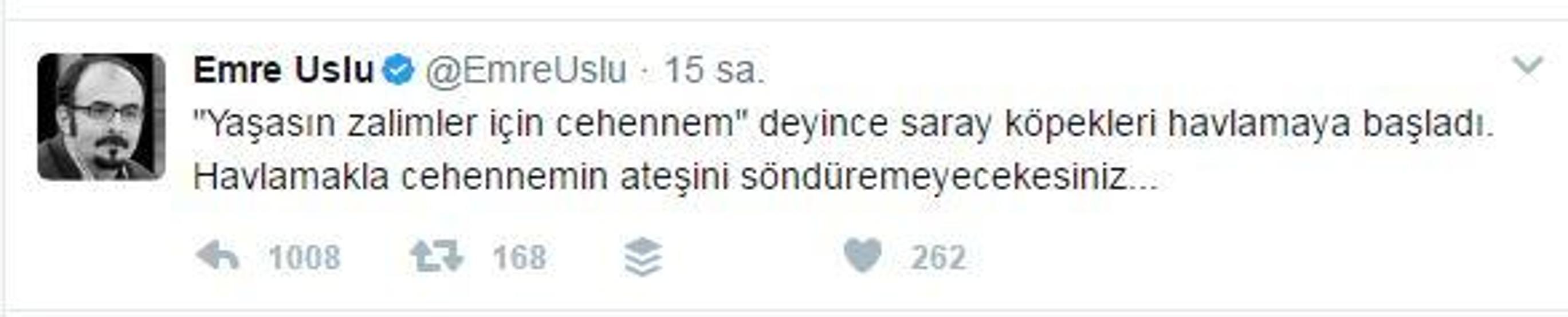 Firari FETÖcü Emre Usluya tepki