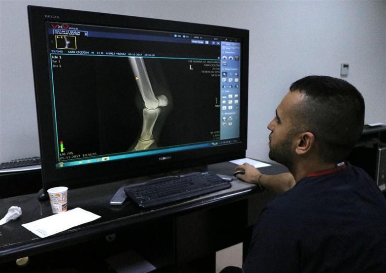 Milyonluk yarış atlarına özel hastane
