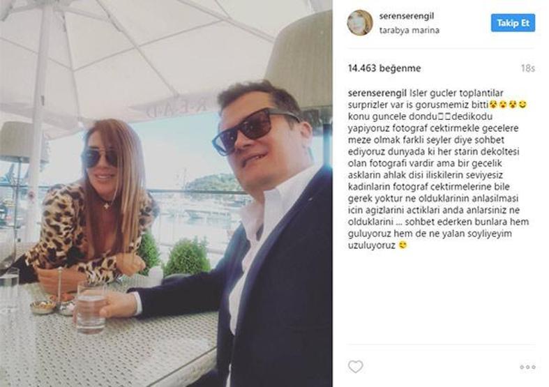 Seren Serengilden Nihal Candana sert yanıt