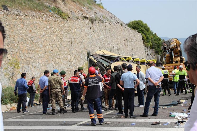 Marmaristeki kazada 11 aylık bebeğin mucize kurtuluşu