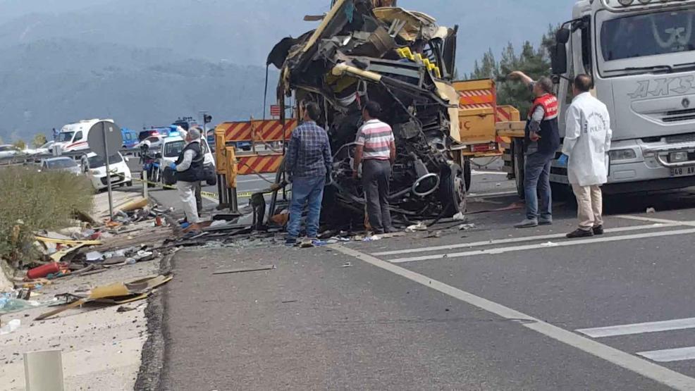 Marmaristeki kazada 11 aylık bebeğin mucize kurtuluşu