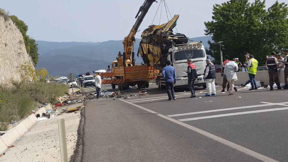 Marmaristeki kazada 11 aylık bebeğin mucize kurtuluşu