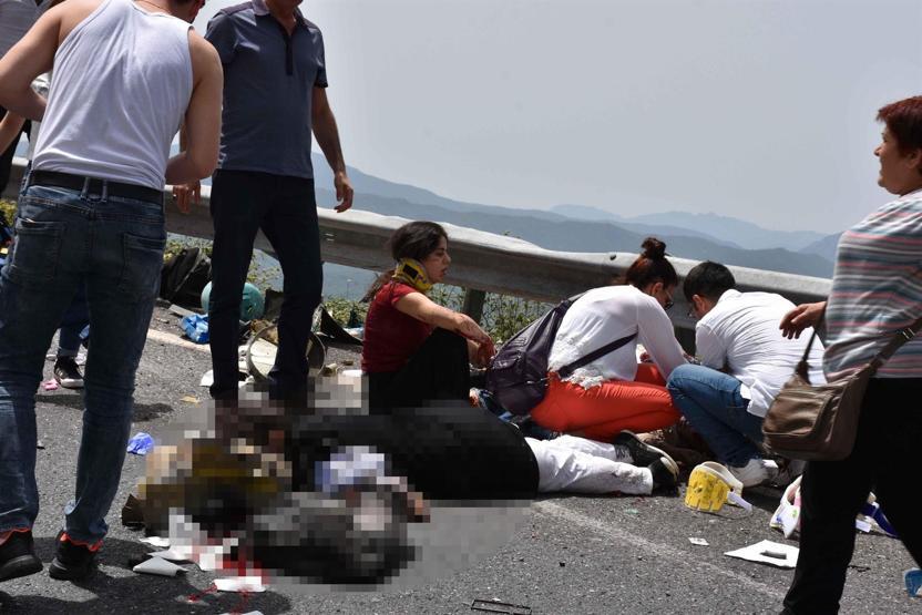 Marmaristeki kazada 11 aylık bebeğin mucize kurtuluşu
