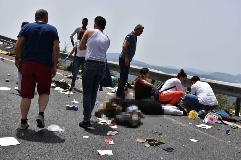 Marmaristeki kazada 11 aylık bebeğin mucize kurtuluşu