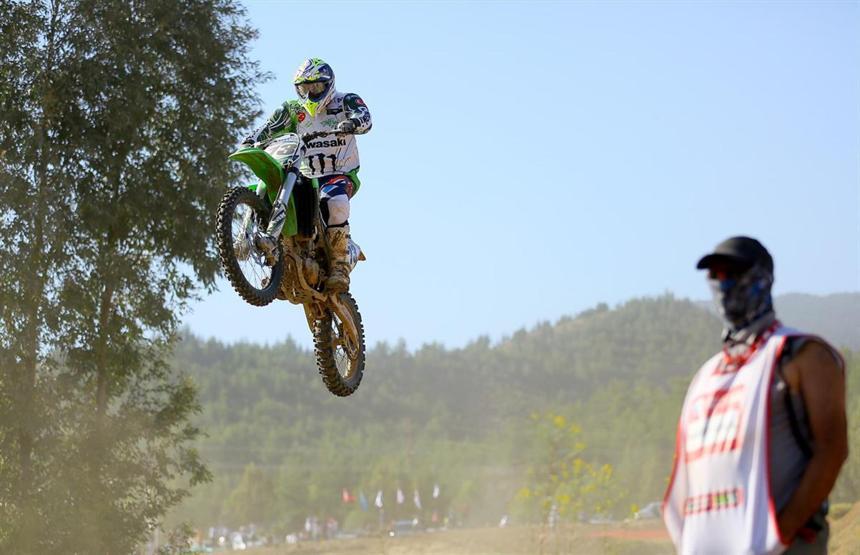 Türkiye Motokros Şampiyonası Fethiyede yapıldı
