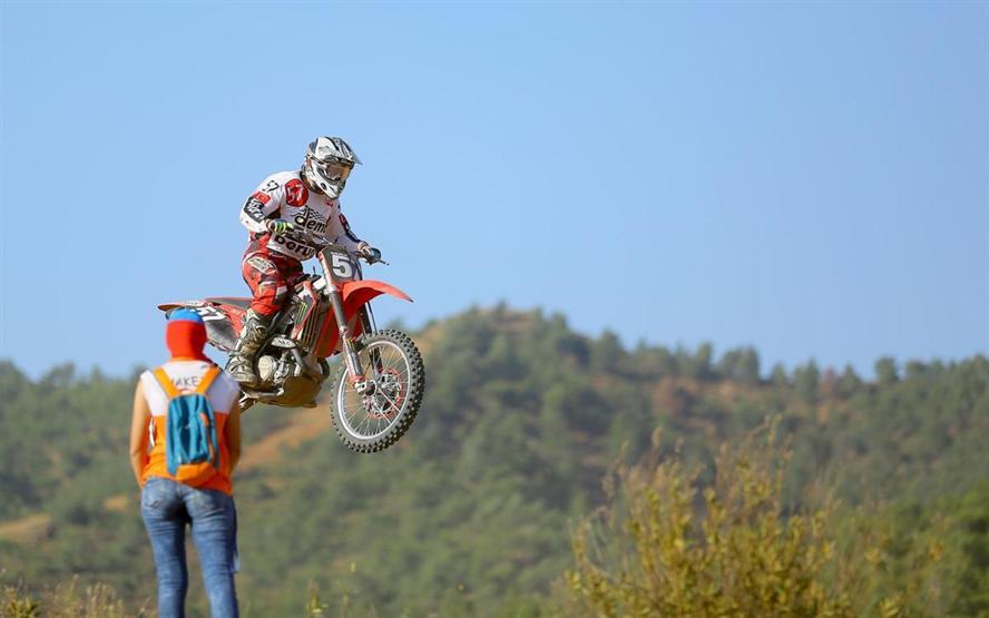 Türkiye Motokros Şampiyonası Fethiyede yapıldı