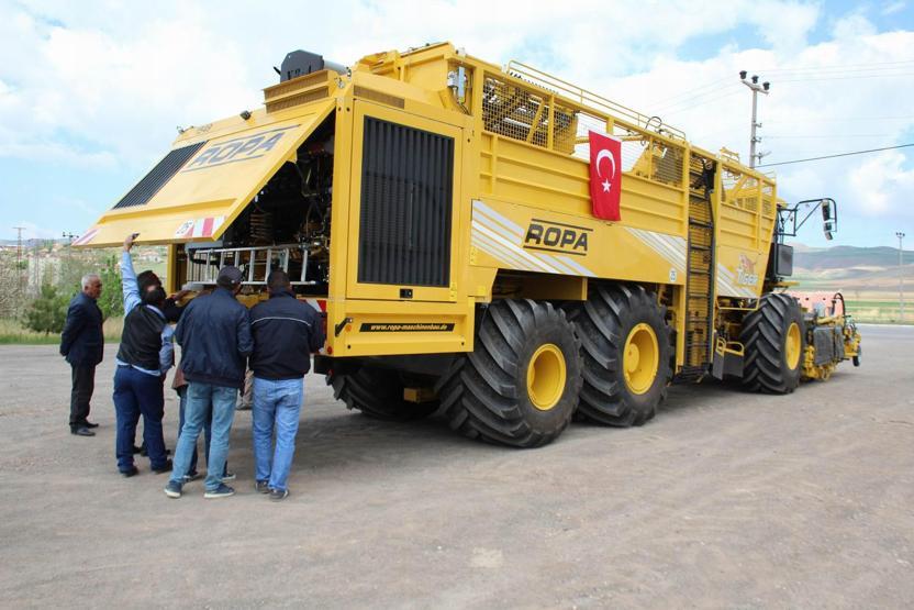 Sivas’ta bir ilk Bölgede emsali olmayan bir makine