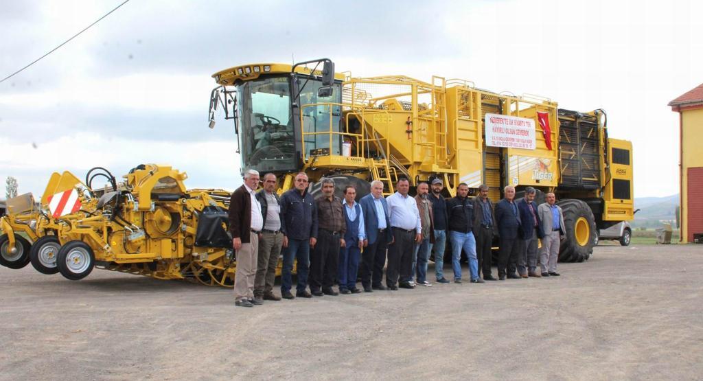 Sivas’ta bir ilk Bölgede emsali olmayan bir makine