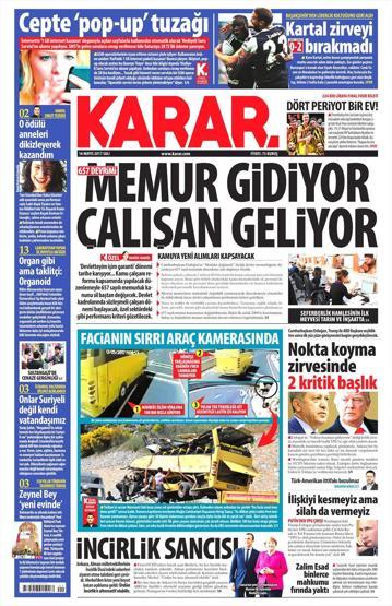 16 Mayıs 2017 - Gazetelerin manşetleri
