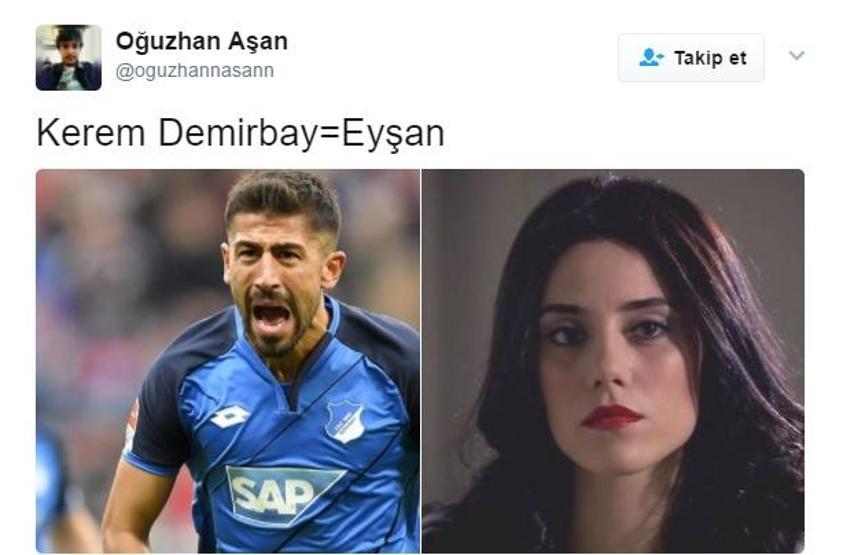 Kerem Demirbay Twitterda tartışma yarattı