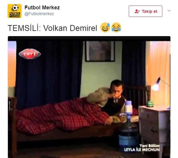 Volkan Demirel Twitterı salladı