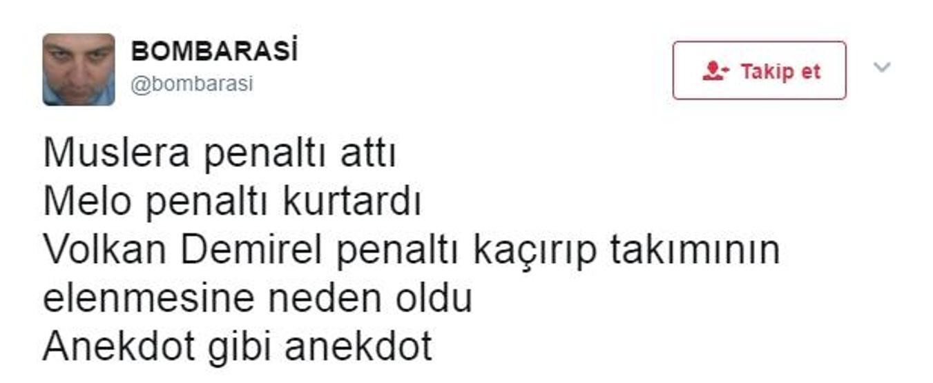 Volkan Demirel Twitterı salladı