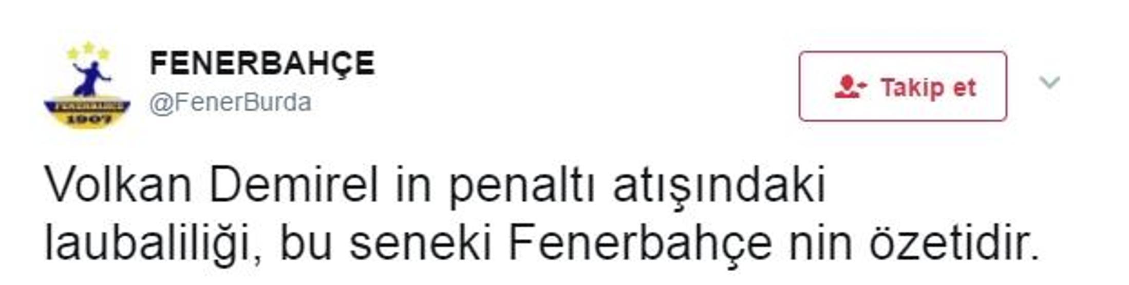 Volkan Demirel Twitterı salladı