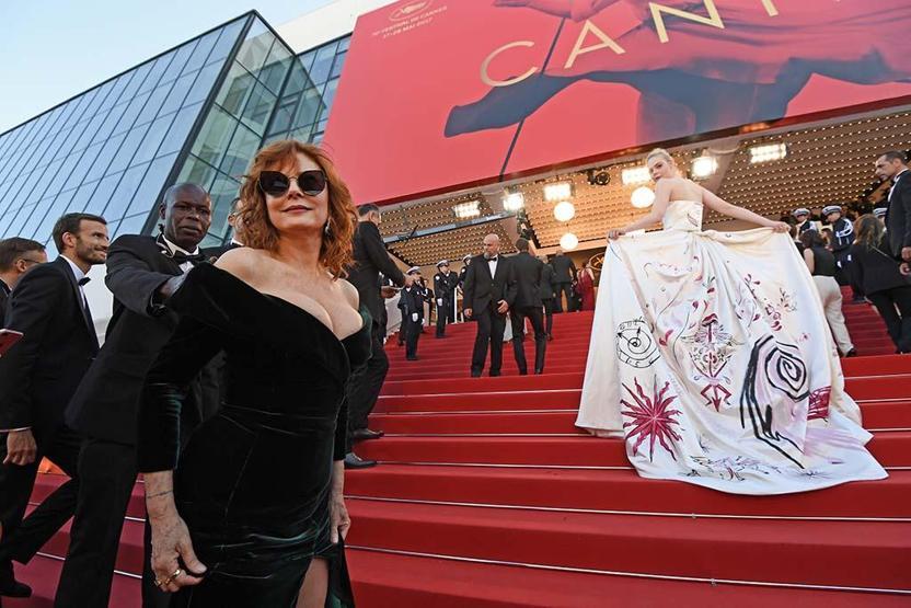 Susan Sarandon Cannesdan bu fotoğraf ile TBT yaptı
