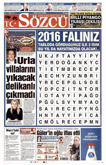 Sözcü gazetesi soruşturmasının detayları ortaya çıktı