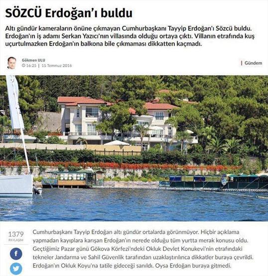 Sözcü gazetesi soruşturmasının detayları ortaya çıktı