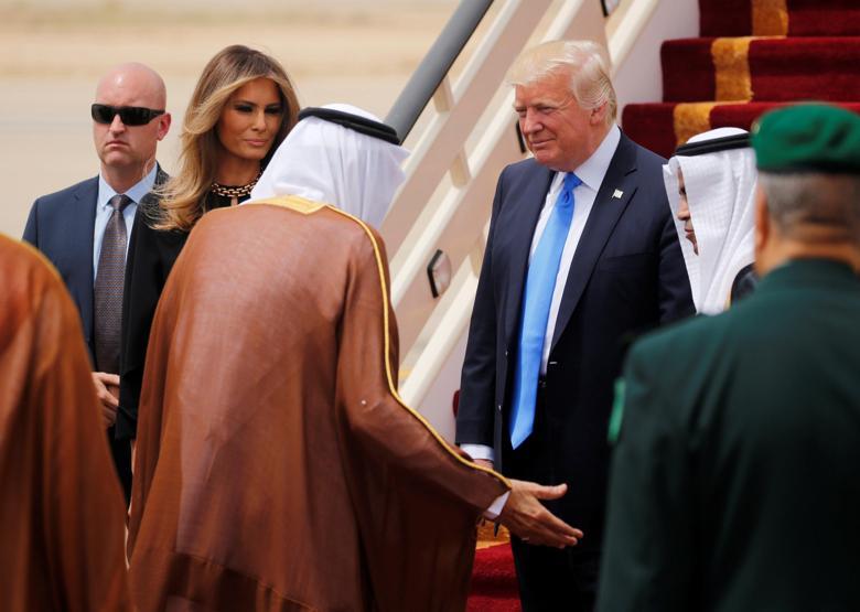 Trumpın Suudi Arabistan ziyaretinde dikkat çeken detay