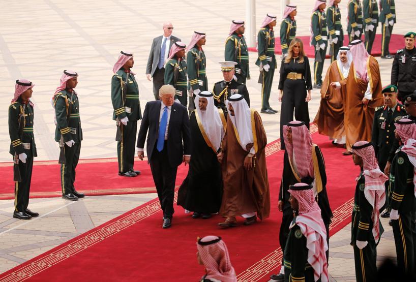 Trumpın Suudi Arabistan ziyaretinde dikkat çeken detay