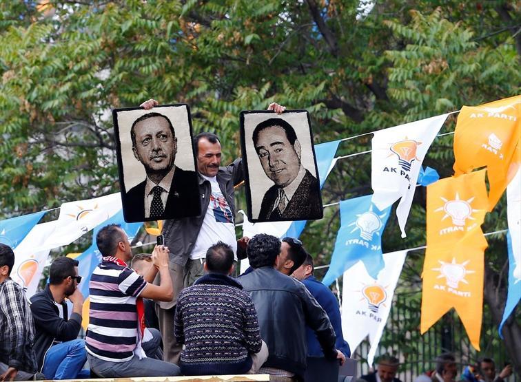 AK Parti kongresinden kareler