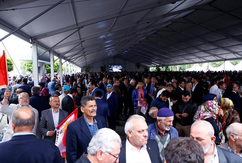 AK Parti kongresinden kareler