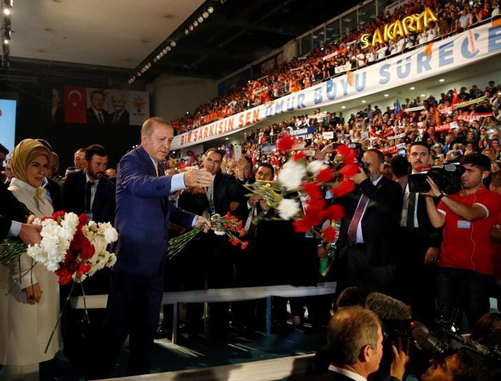 AK Parti kongresinden kareler