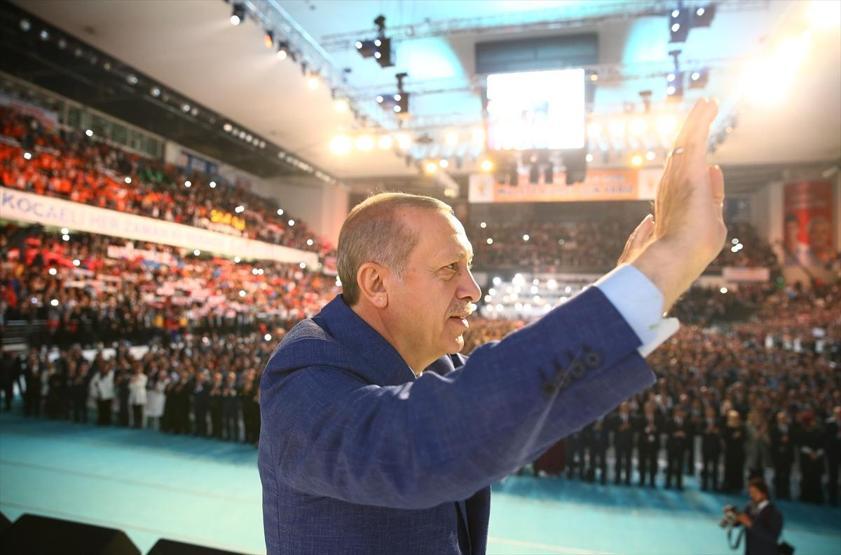 AK Parti kongresinden kareler