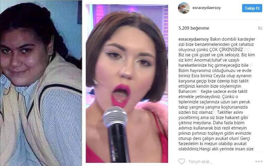 ‘Cicişler’den Bahar-Nihal Candan kardeşlere videolu yanıt
