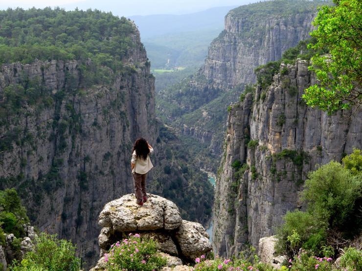 Antalyada yeni bir kanyon keşfedildi