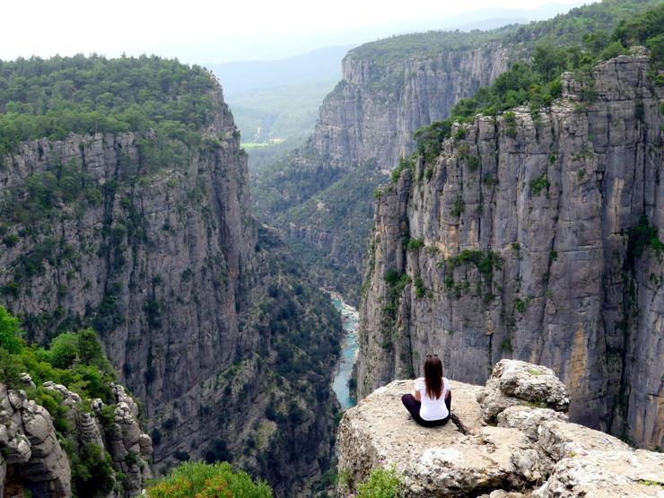Antalyada yeni bir kanyon keşfedildi