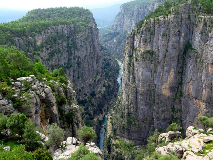 Antalyada yeni bir kanyon keşfedildi