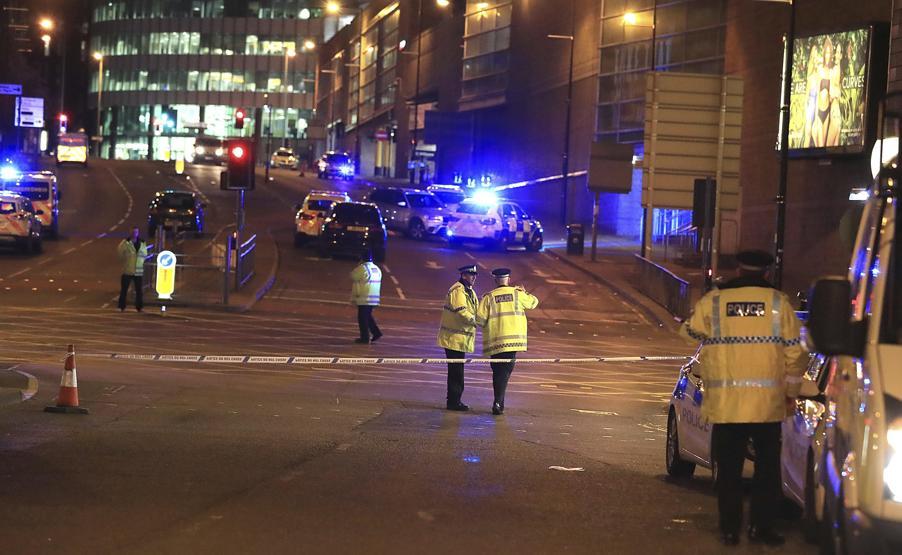 Manchester Arenadan ilk fotoğraflar