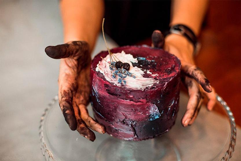 Pastahane değil sanat galerisi